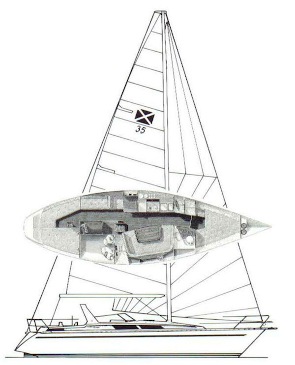 Maxi-Center Cockpit 1990-Haven Voyager Cape Canaveral-Florida-United States-4473153