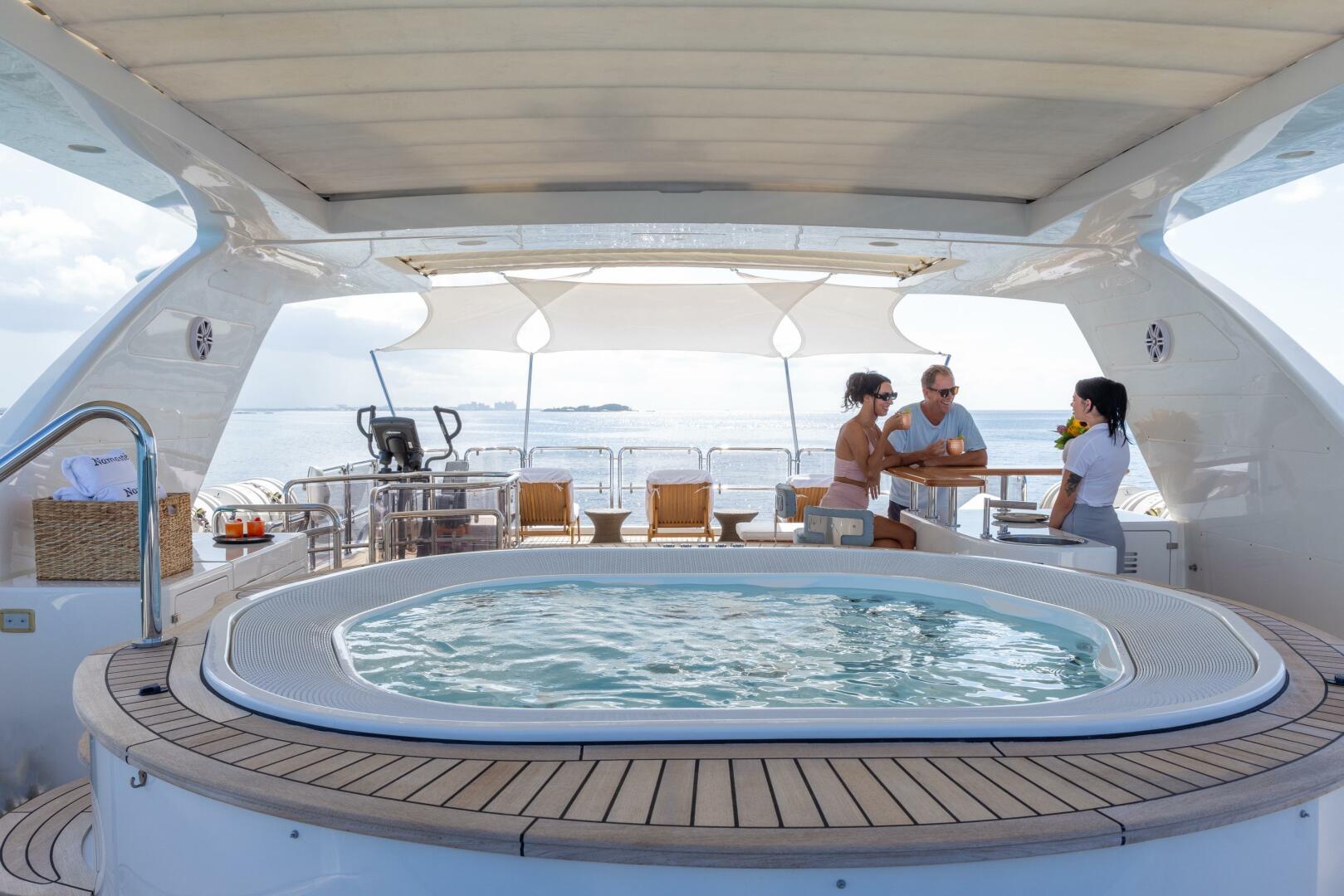 Benetti-Classic 2013-NAMASTE Fort Lauderdale-Florida-United States-Sun Deck Jacuzzi-4481652 | Thumbnail