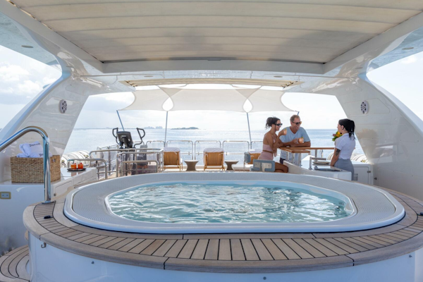 Benetti-Classic 2013-NAMASTE Fort Lauderdale-Florida-United States-Sun Deck Jacuzzi-4481652