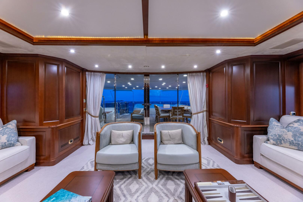 Benetti-Classic 2013-NAMASTE Fort Lauderdale-Florida-United States-Bridge Deck Sky Lounge-4481626