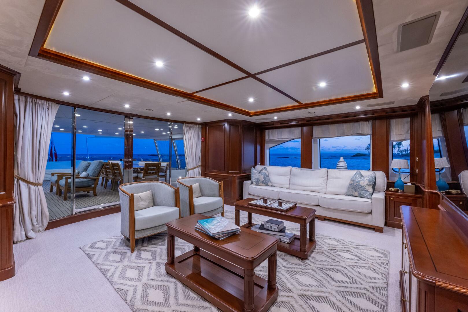 Benetti-Classic 2013-NAMASTE Fort Lauderdale-Florida-United States-Bridge Deck Sky Lounge-4481624 | Thumbnail