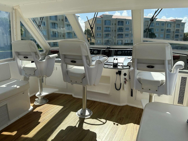 Viking-60 Cockpit Sport Yacht 1998-Sweet Destiny Fort Pierce-Florida-United States-4508633