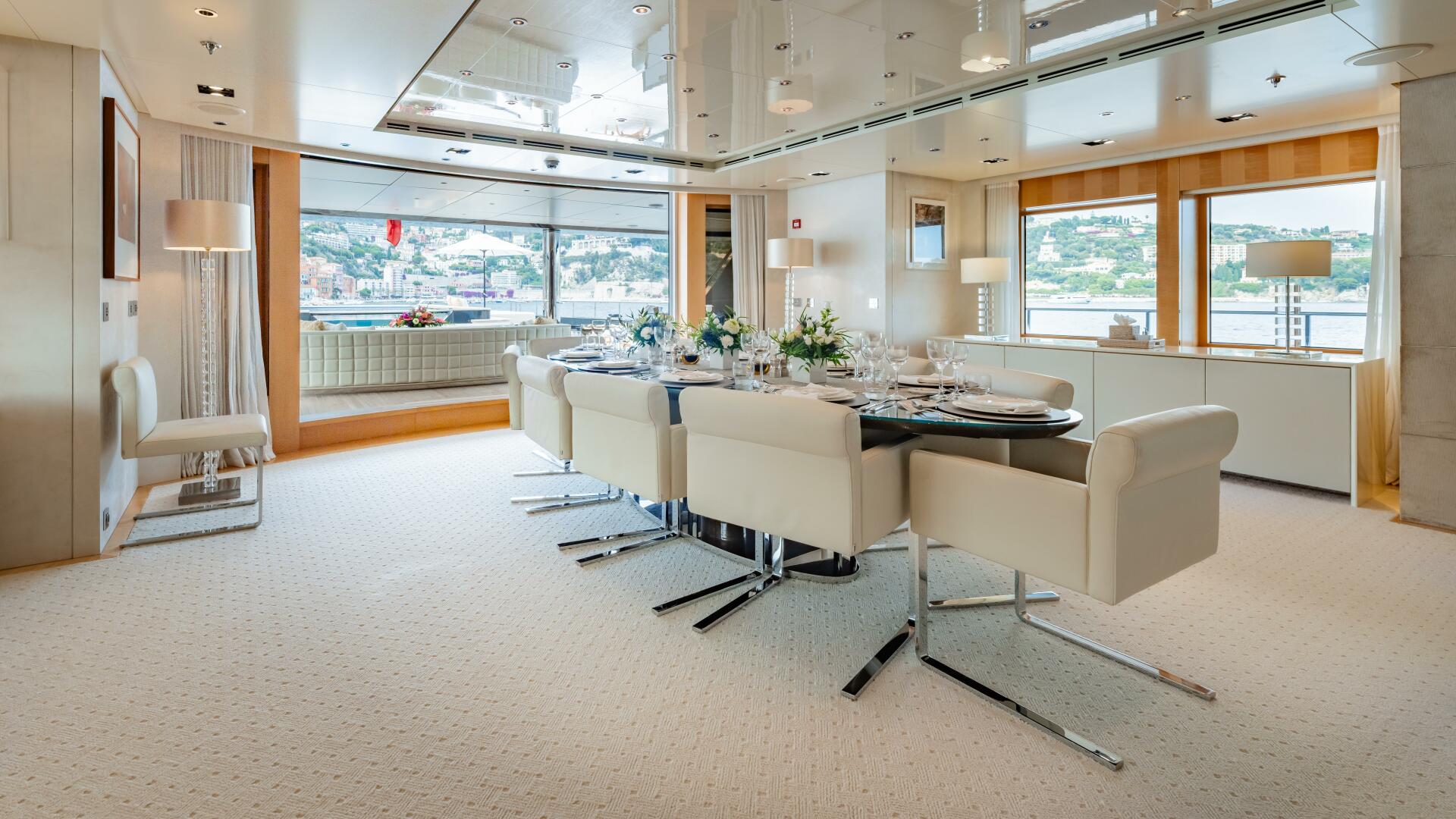 Icon 2010-LOON Virgin Islands (US)-Loon 221 Main Deck Salon Formal Dinning-4528202 | Thumbnail