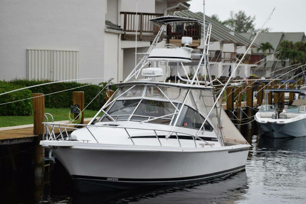 Blackfin-Combi 33 1995-ITS A WRAP Highland Beach-Florida-United States-Bow View Dockside-5398731