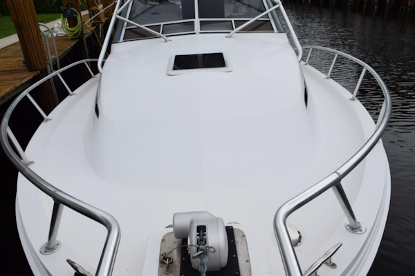 Blackfin-Combi 33 1995-ITS A WRAP Highland Beach-Florida-United States-Aluminum Bow Rail-5398709