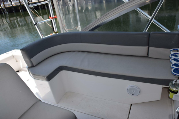 Blackfin-Combi 33 1995-ITS A WRAP Highland Beach-Florida-United States-Helm Deck Lounge Seat-5398630