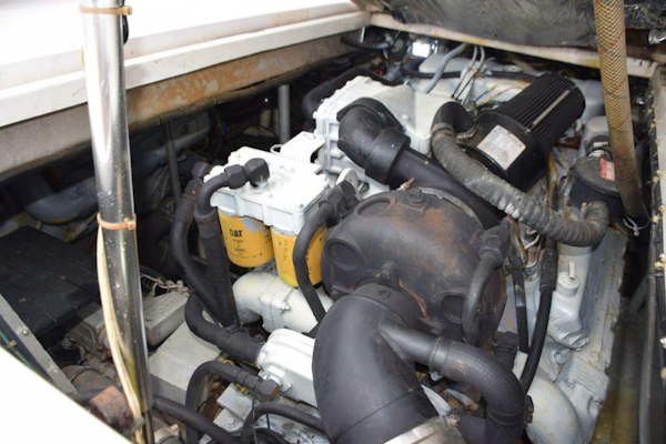 Blackfin-Combi 33 1995-ITS A WRAP Highland Beach-Florida-United States-CAT 3208TA Starboard Side-5398713