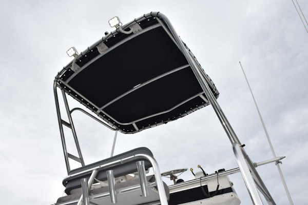 Blackfin-Combi 33 1995-ITS A WRAP Highland Beach-Florida-United States-LED Spreader Lights, Open Side Of Tower-5398698