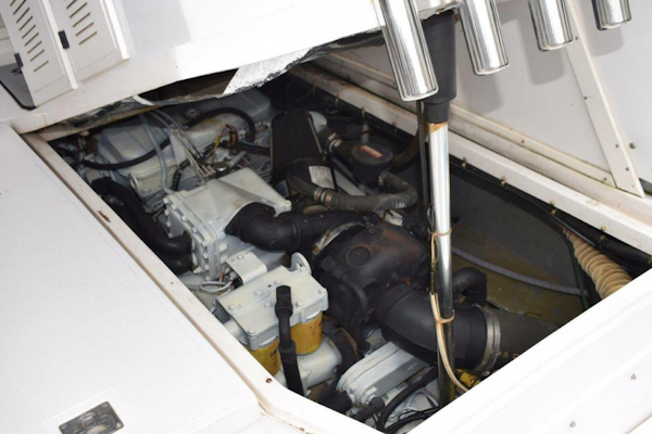 Blackfin-Combi 33 1995-ITS A WRAP Highland Beach-Florida-United States-Engine Hatch Lift Starboard-5398711