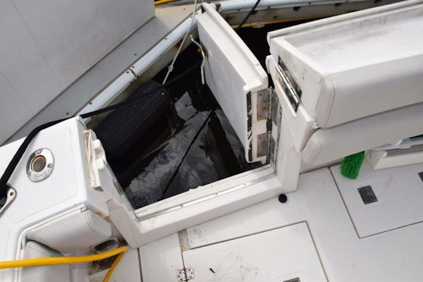 Blackfin-Combi 33 1995-ITS A WRAP Highland Beach-Florida-United States-Transom Door And Gate-5398692