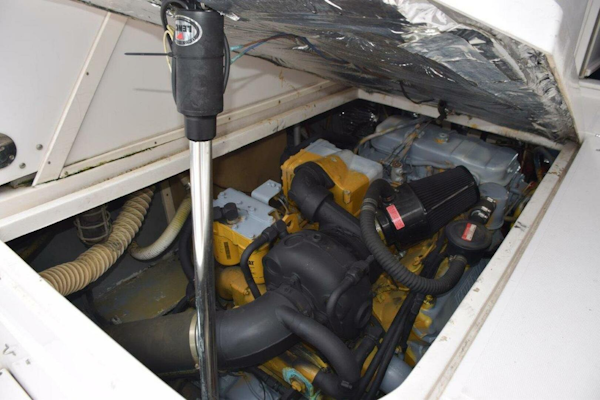 Blackfin-Combi 33 1995-ITS A WRAP Highland Beach-Florida-United States-Engine Hatch Lift Port Side-5398714