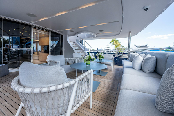 Benetti-132 Classic Supreme 2016 -Nassau-Bahamas-Benetti 132  Cofina  Exterior Aft Deck-4581765