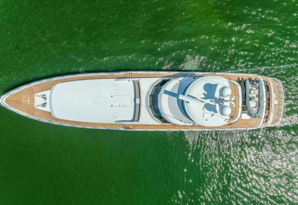 Feadship-116 Sport Fisher 1989-Boss Orange Beach-Alabama-United States-1989 116 Feadship  Boss  Aerial Profile-4694838