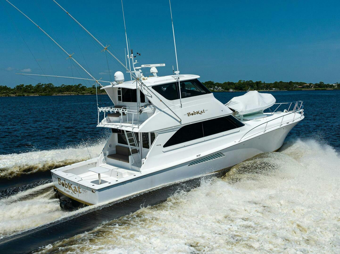 Viking-61 Enclosed Bridge 2006-BobKat Stuart-Florida-United States-BobKat-4637640