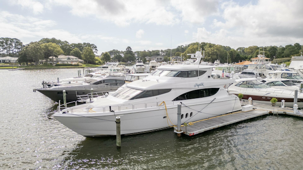 Hatteras-80 Enclosed Bridge 2007-MAJESTIK FORT LAUDERDALE-Florida-United States-4647700