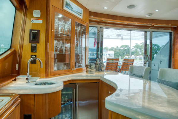 Hatteras-80 Enclosed Bridge 2007-MAJESTIK FORT LAUDERDALE-Florida-United States-4648091