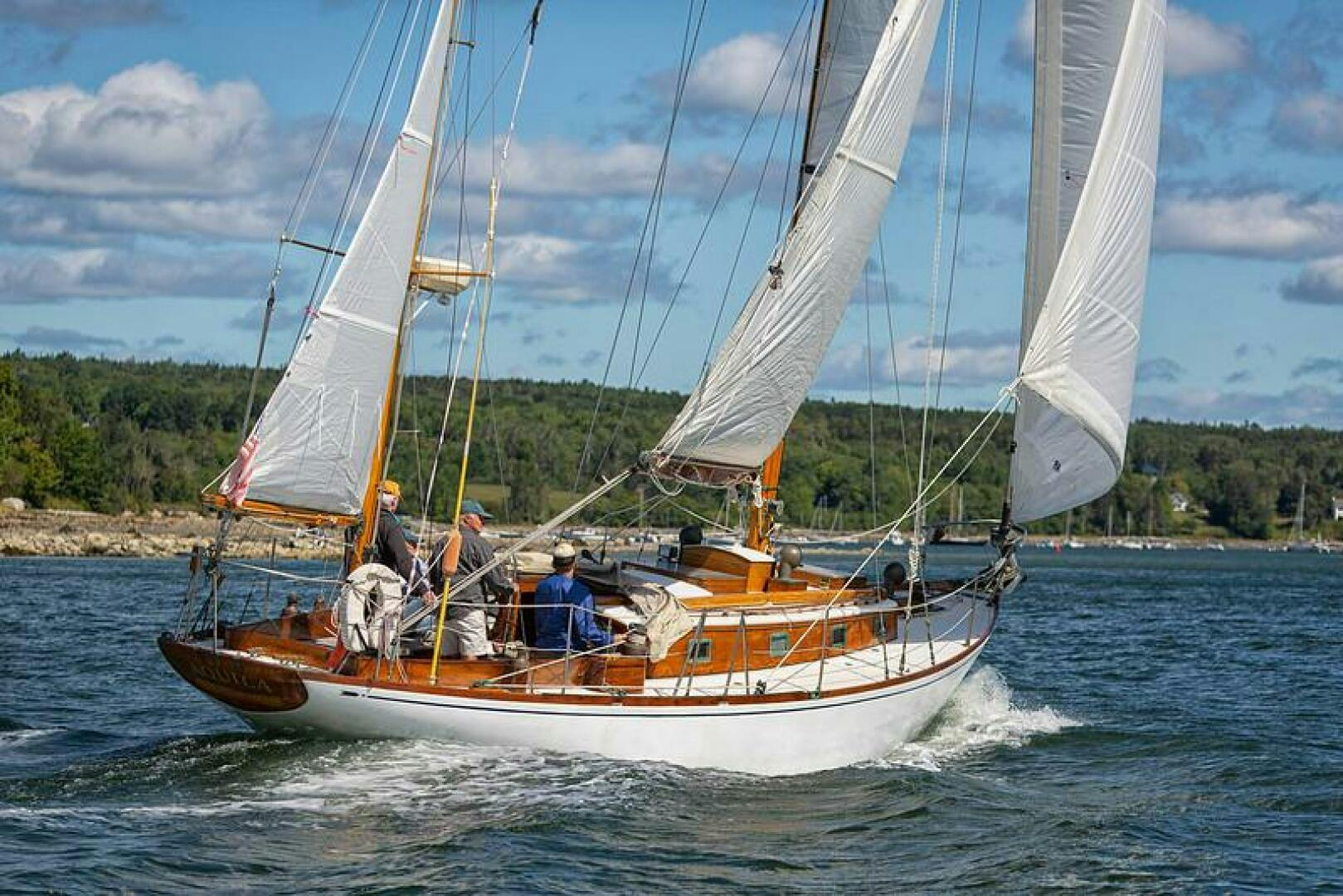Sparkman & Stephens-43 Yawl 1957-AQUILA Brooklin-Maine-United States-4699446