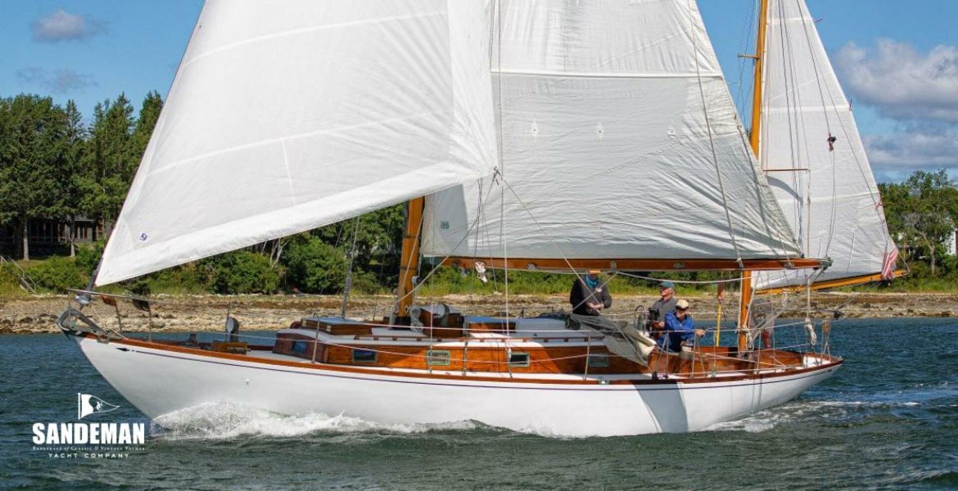 Sparkman & Stephens-43 Yawl 1957-AQUILA Brooklin-Maine-United States-4699811