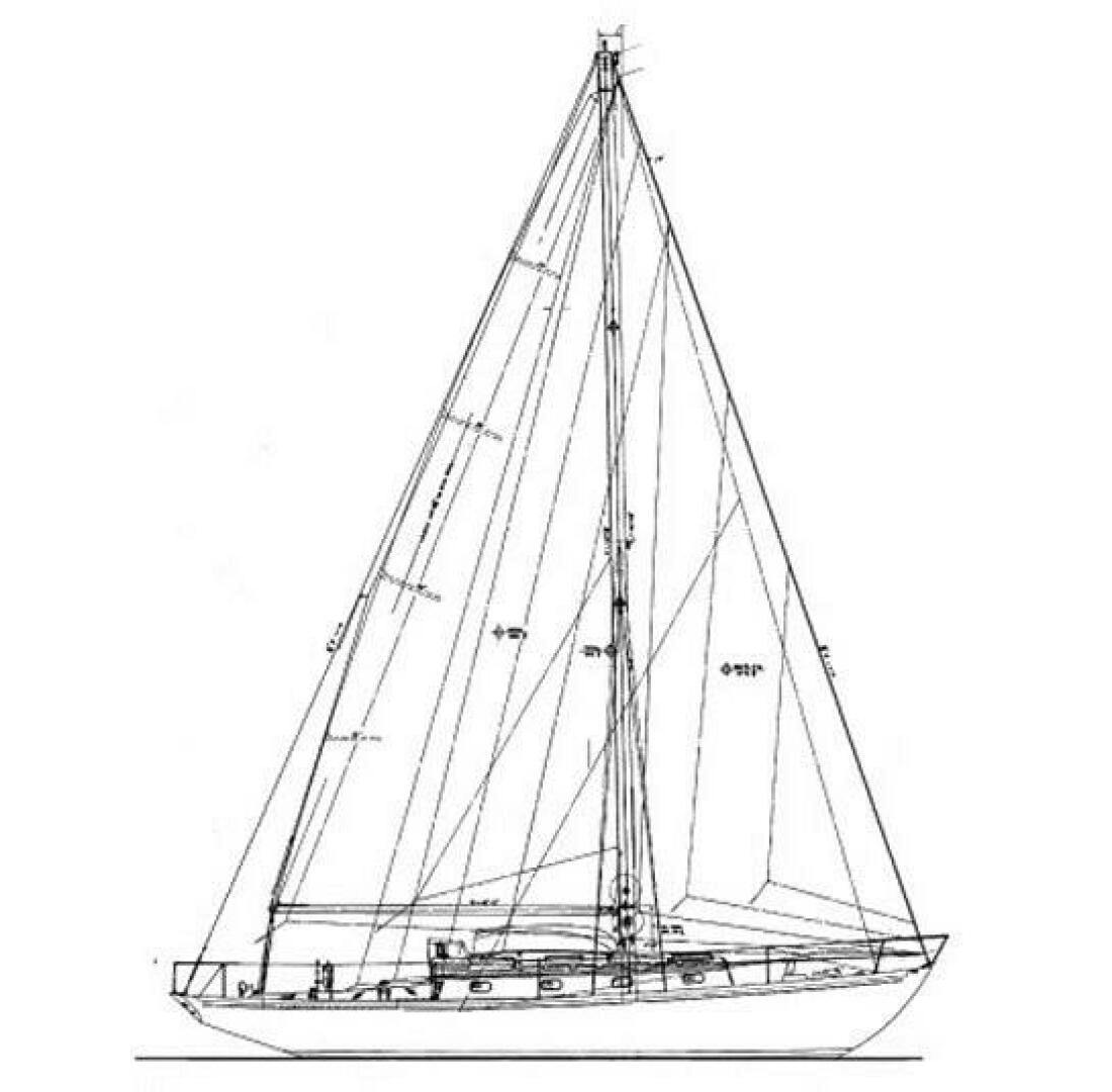 Tor-Ted Hood / Tor Yachts Tor 40 K/CB Sloop 1962-ALOFT South Berwick-Maine-United States-4703960