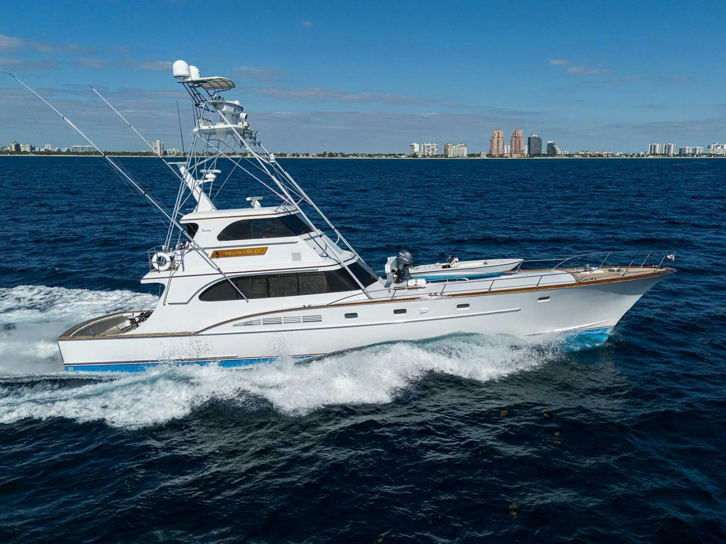 Feadship-Yacht Fisherman 1985-THANKS BUDS Ft. Lauderdale-Florida-United States-Profile -5223414