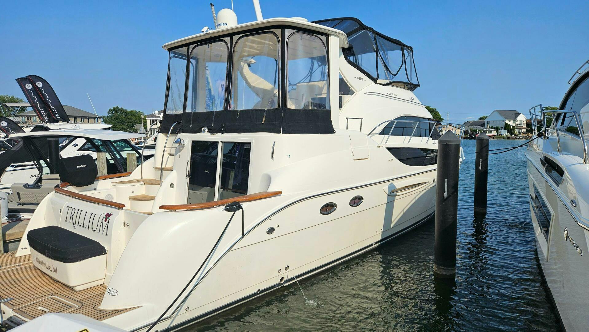 Meridian-459 Cockpit Motor Yacht 2008 -Harrison Township-Michigan-United States-4743915