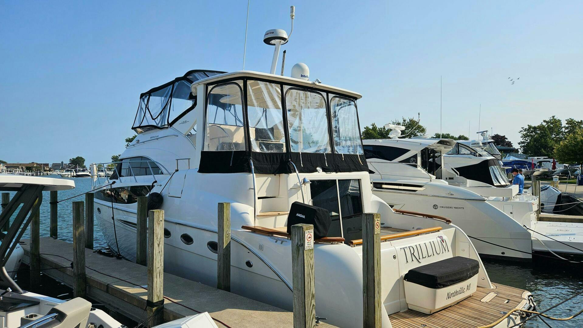 Meridian-459 Cockpit Motor Yacht 2008 -Harrison Township-Michigan-United States-4743916