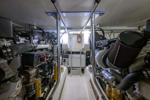 Ocean Yachts-50 Super Sport 2004-SUMMEREBEL Newburyport-Massachusetts-United States-Ocean Yachts 50 SUMMEREBLE -Engine Room-4757557