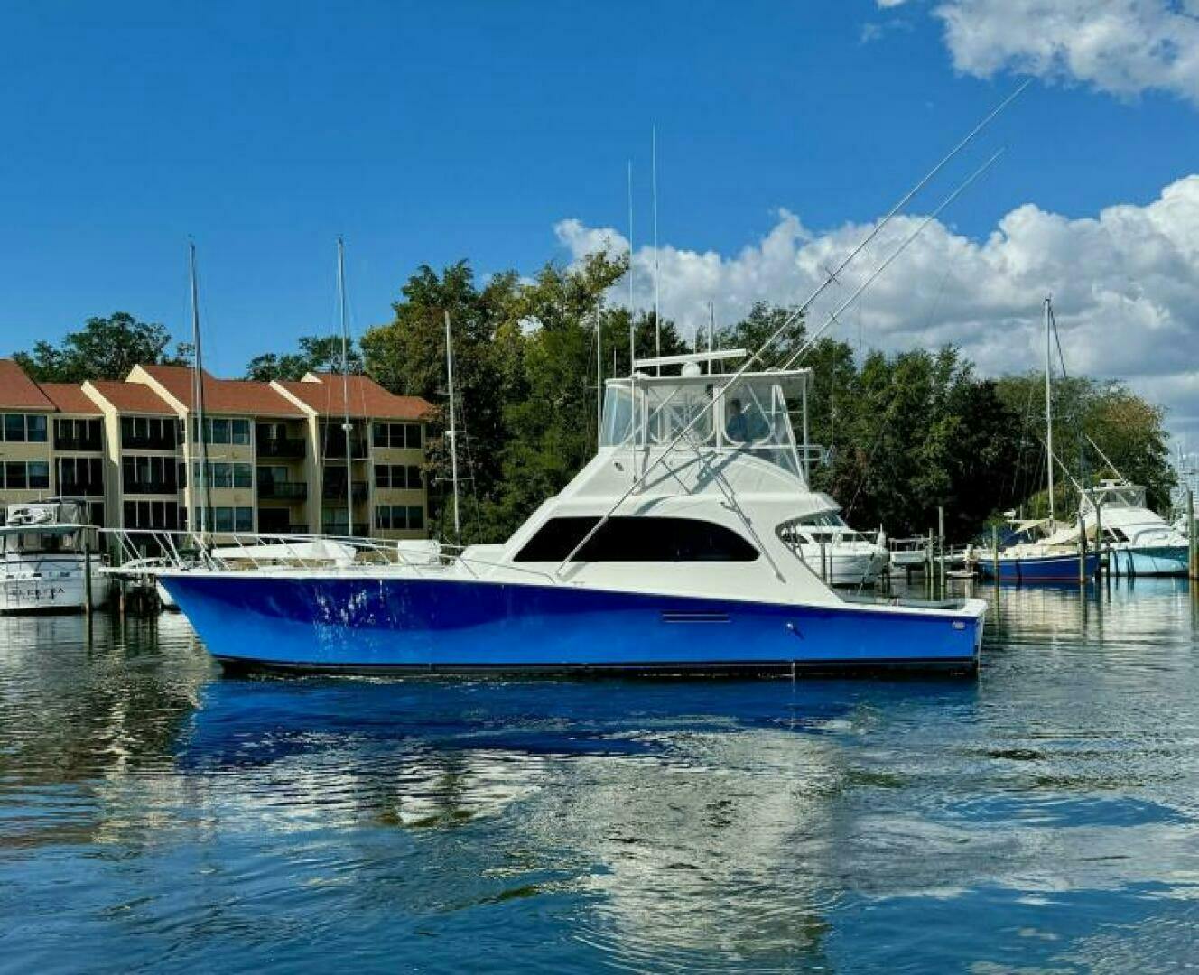 Post-50 Convertible 1997-Floridita Niceville-Florida-United States-1997 Post 50 Convertible FLORIDITA Port Profile-4762497