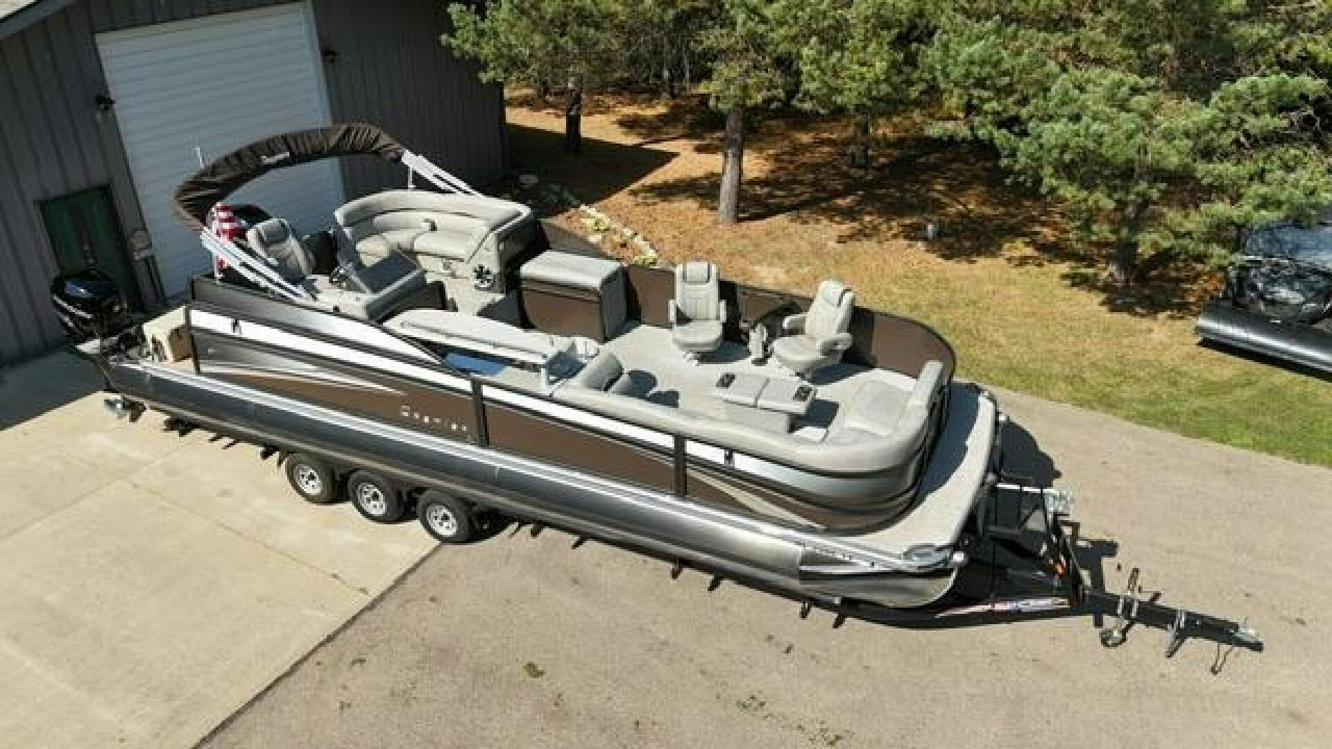 Premier-Grand View 290 DL PTX Tritoon 2016 -Holland-Michigan-United States-4774857