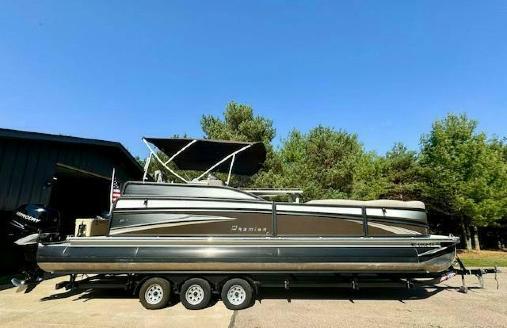 Premier-Grand View 290 DL PTX Tritoon 2016 -Holland-Michigan-United States-4774892
