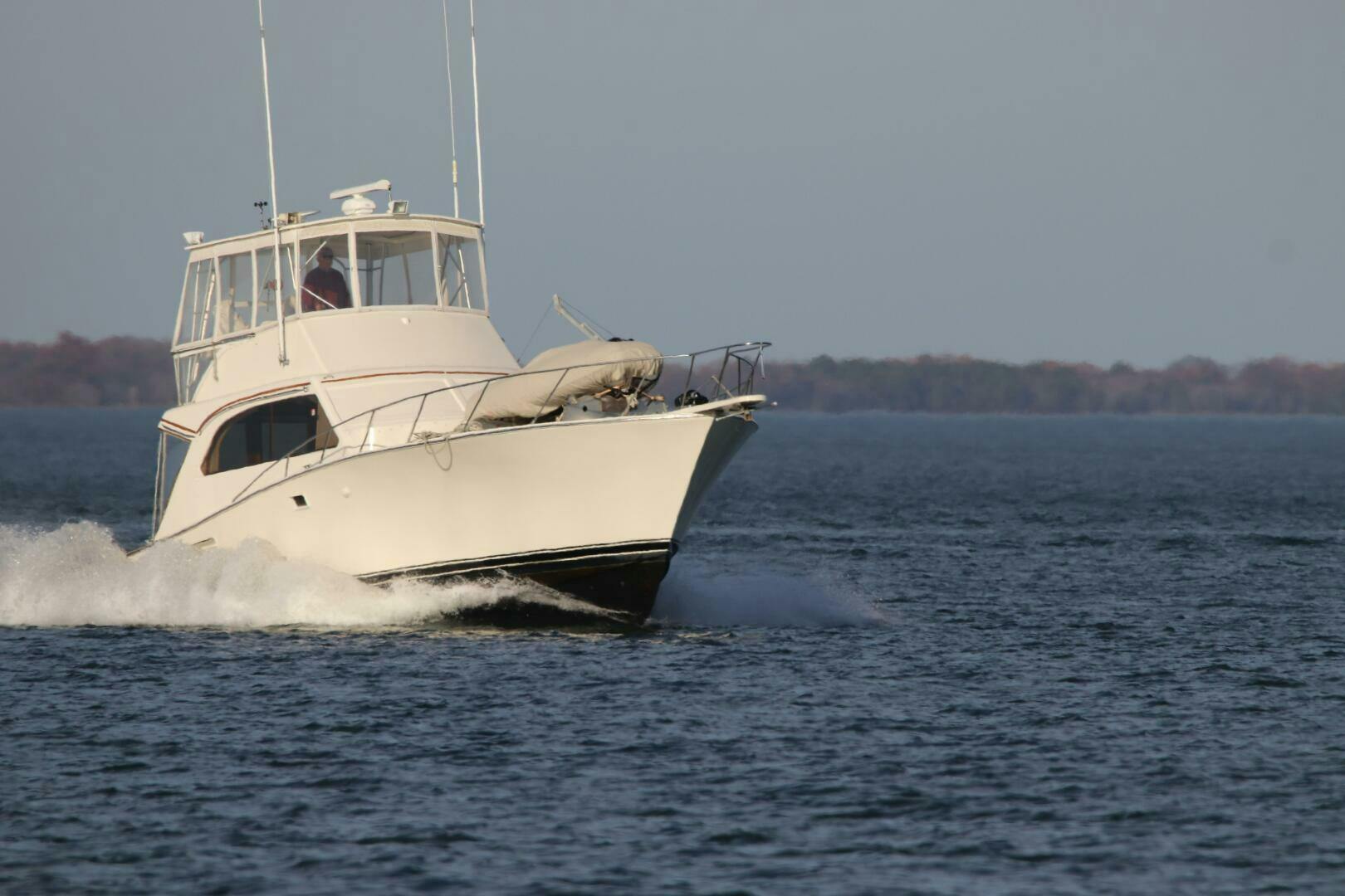 Post-43 Sport Fisherman 1985 -Tracys Landing-Maryland-United States-4870588