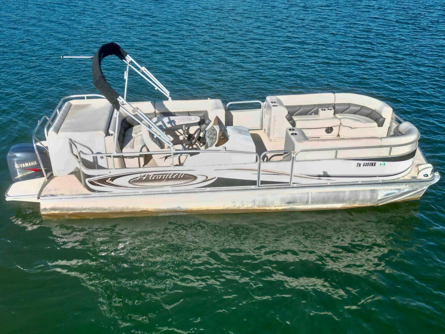 Manitou-Legacy 24 Tritoon 2008-08 Manitou Legacy 24 Tritoon NLDF LaFollette-Tennessee-United States-4878775