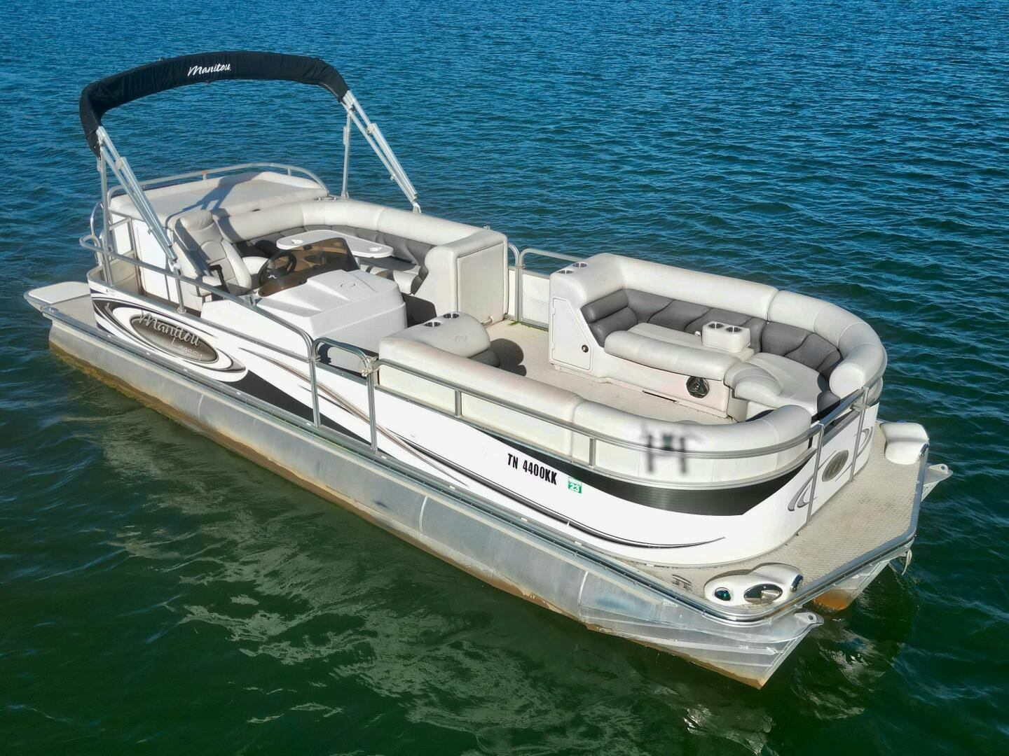 Manitou-Legacy 24 Tritoon 2008-08 Manitou Legacy 24 Tritoon NLDF LaFollette-Tennessee-United States-4878774