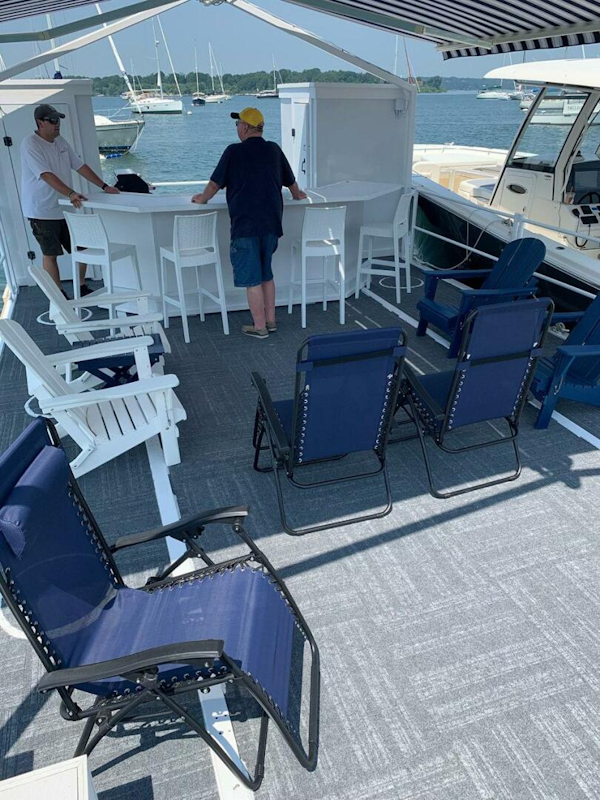 Custom-Built MK1 Pontoon Boat 2022 -N. Kingstown-Rhode Island-United States-4881283