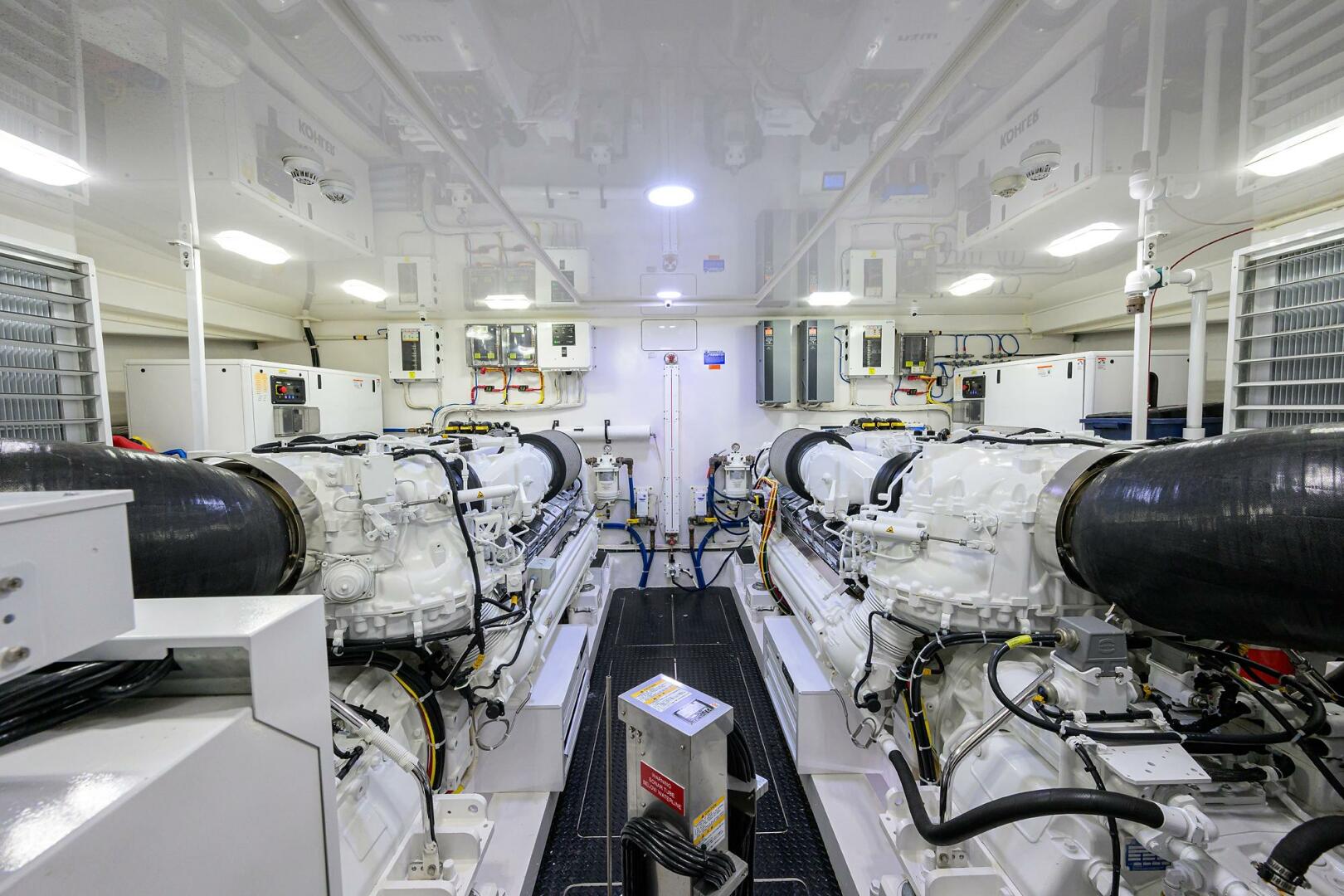 Viking-92 Enclosed Bridge 2020-CHINA TIME Jupiter-Florida-United States-Viking 92 CHINA TIME  Engine Room-4890277 | Thumbnail
