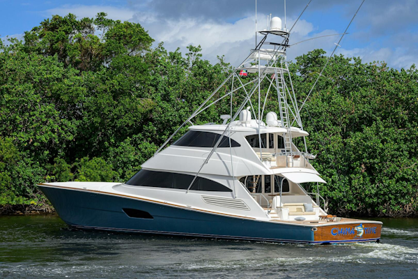 Viking-92 Enclosed Bridge 2020-CHINA TIME Jupiter-Florida-United States-Viking 92 CHINA TIME  Port Aft Profile-4890281