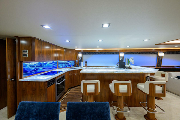 Viking-92 Enclosed Bridge 2020-CHINA TIME Jupiter-Florida-United States-Viking 92 CHINA TIME  Galley-4890134