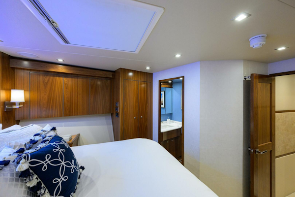 Viking-92 Enclosed Bridge 2020-CHINA TIME Jupiter-Florida-United States-Viking 92 CHINA TIME  Forward Stateroom-4890151