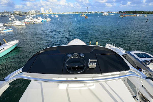 Viking-92 Enclosed Bridge 2020-CHINA TIME Jupiter-Florida-United States-Viking 92 CHINA TIME  Tower-4890216