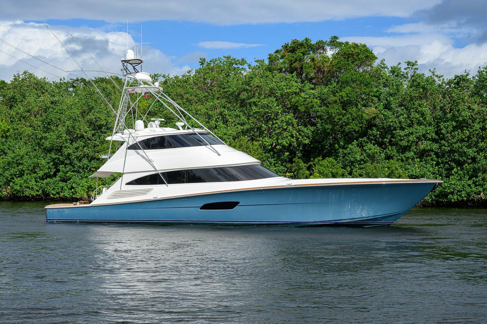 Used Viking 92' 92 Enclosed Bridge | CHINA TIME | United Yacht Sales