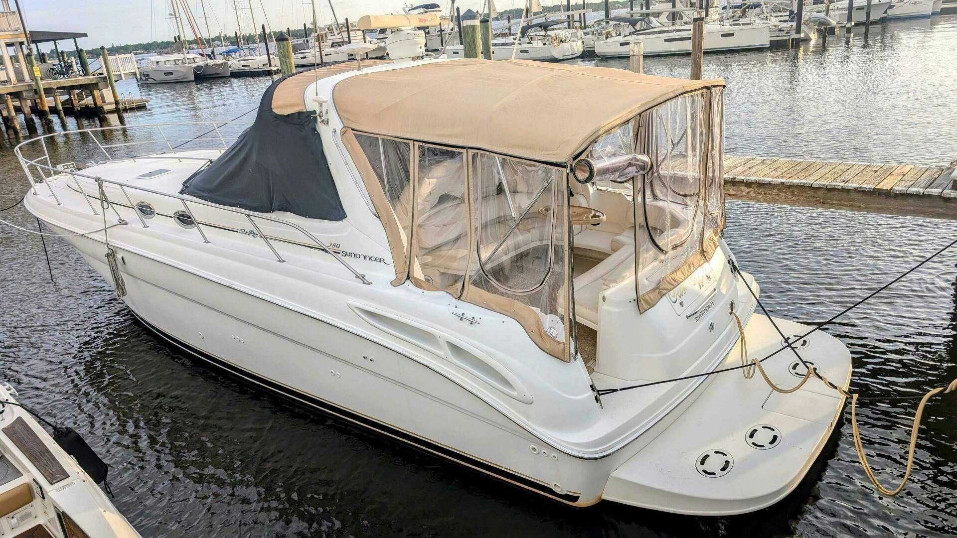Sea Ray-380 Sundancer Diesel 2000-Our Office Palmetto-Florida-United States-25 Exterior 2000 Sea Ray 380 Sundancer 7-4896569