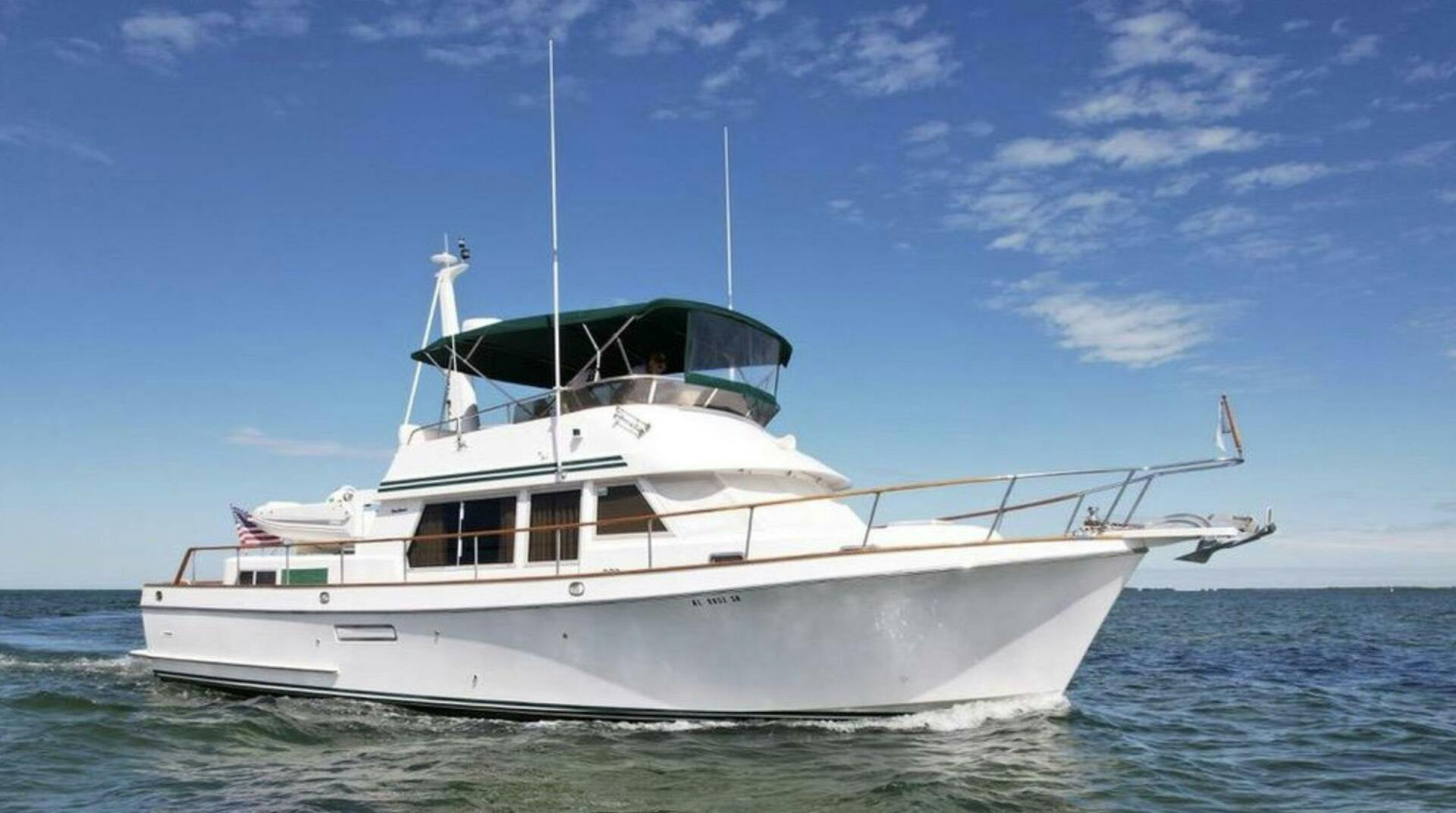 Ocean Alexander-456 Classicco 1991-Knot Yet Grand Rivers-Kentucky-United States-2 1991 Ocean Alexander 456 Knot Yet Starboard Side-4902037