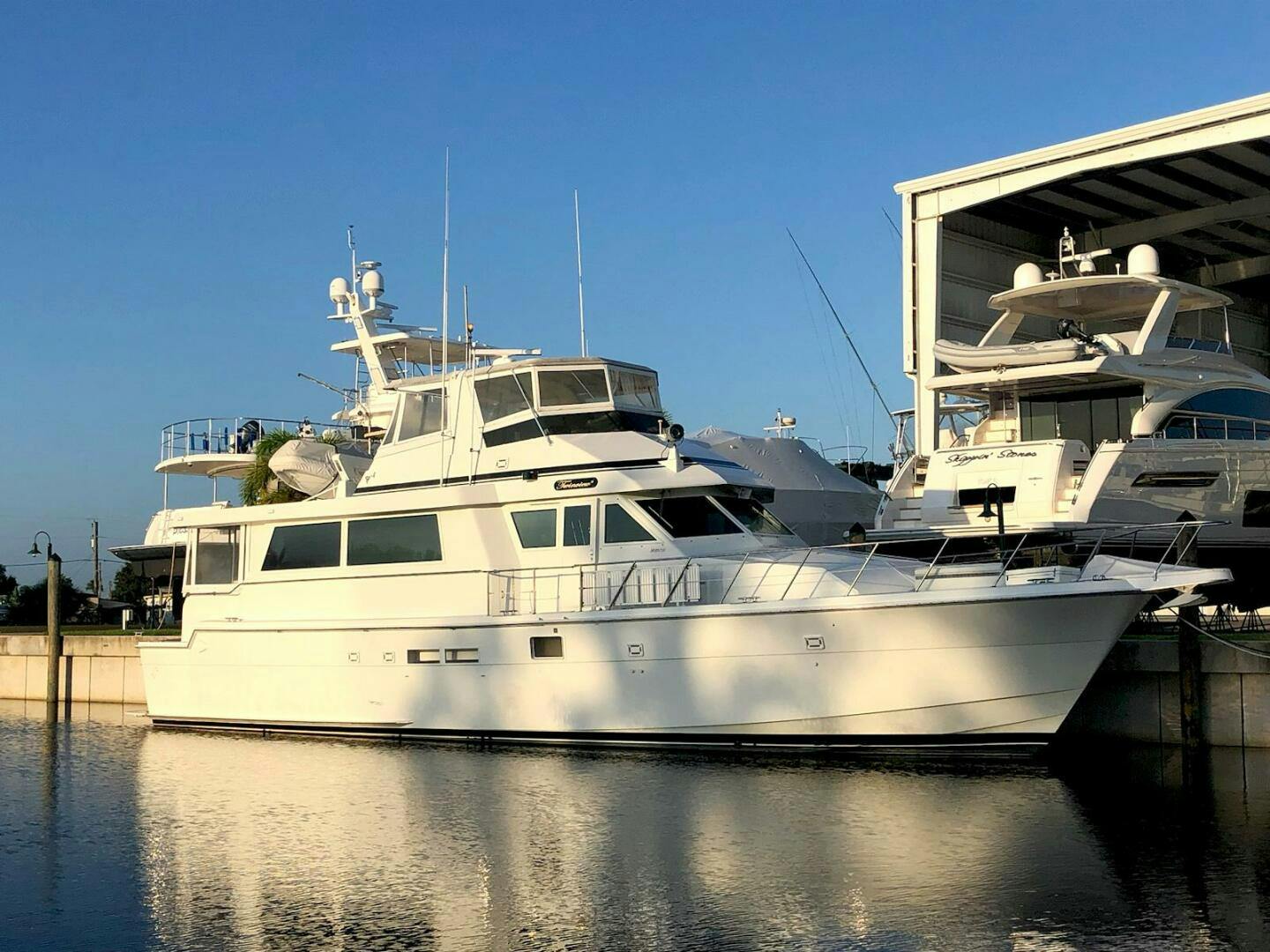 Hatteras-62 Cockpit Motor Yacht 1990-SUNSET GRILLE Tampa-Florida-United States-4906717