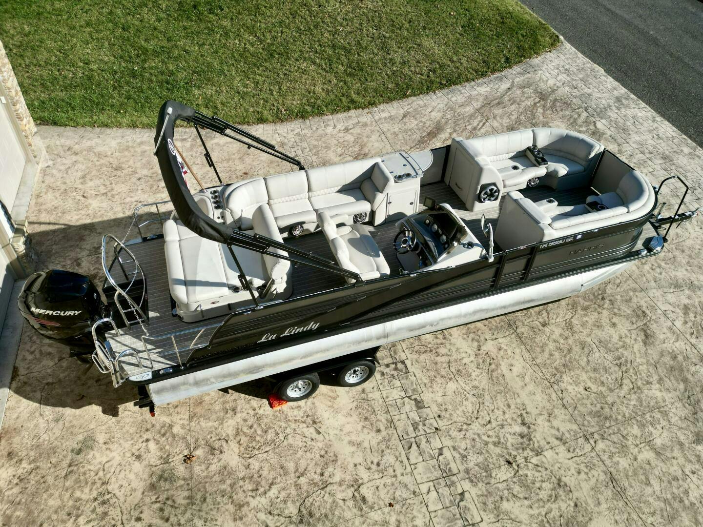 Harris-Grand Mariner 250 SLEC Tritoon 2016 -Norris Lake-Tennessee-United States-4919836