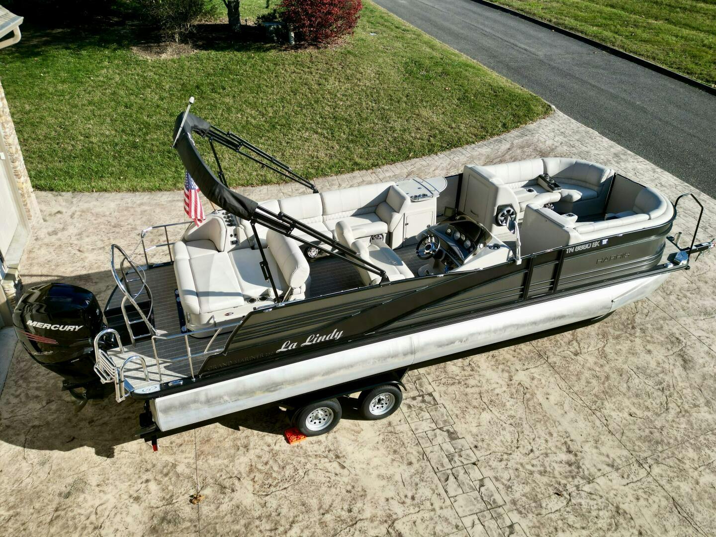 Harris-Grand Mariner 250 SLEC Tritoon 2016 -Norris Lake-Tennessee-United States-4919834