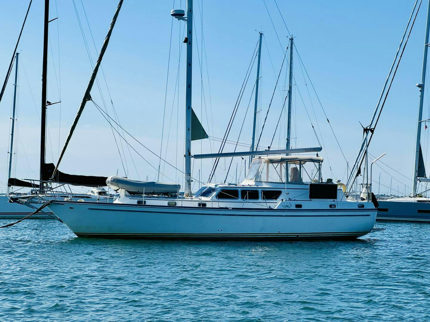 Gulfstar-47 Sailmaster Aft Cabin 1980-WHITE WIND Stonington-Connecticut-United States-4929937