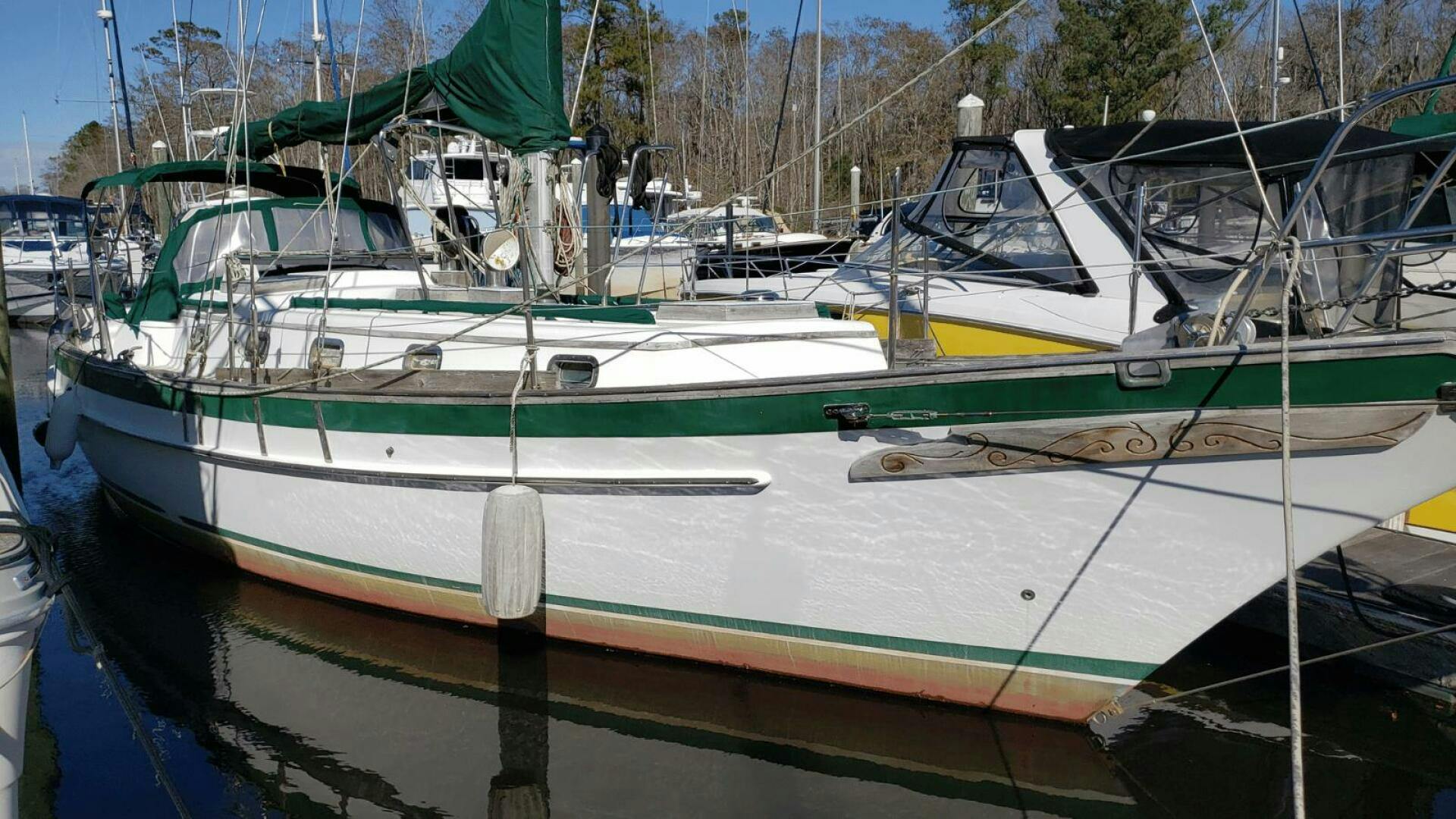 Cabo Rico-38 Cutter 1990-Jeraja Myrtle Beach-South Carolina-United States-Cabo Rico 38 Starboard-4931041