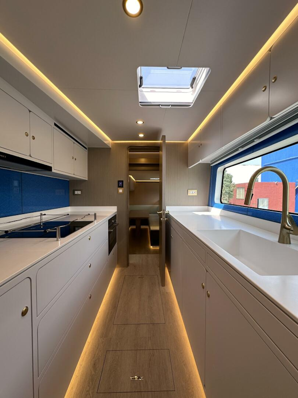 McConaghy Boats-MC63p Tourer 2027 -China-Port Fwd Galley-4942881