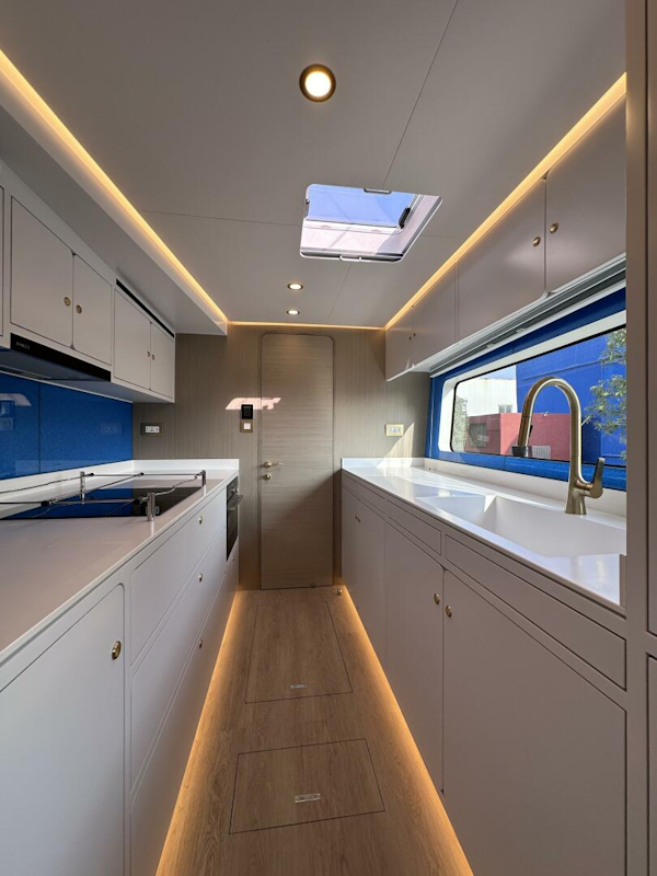 McConaghy Boats-MC63p Tourer 2027 -China-Port Fwd Galley-4942874