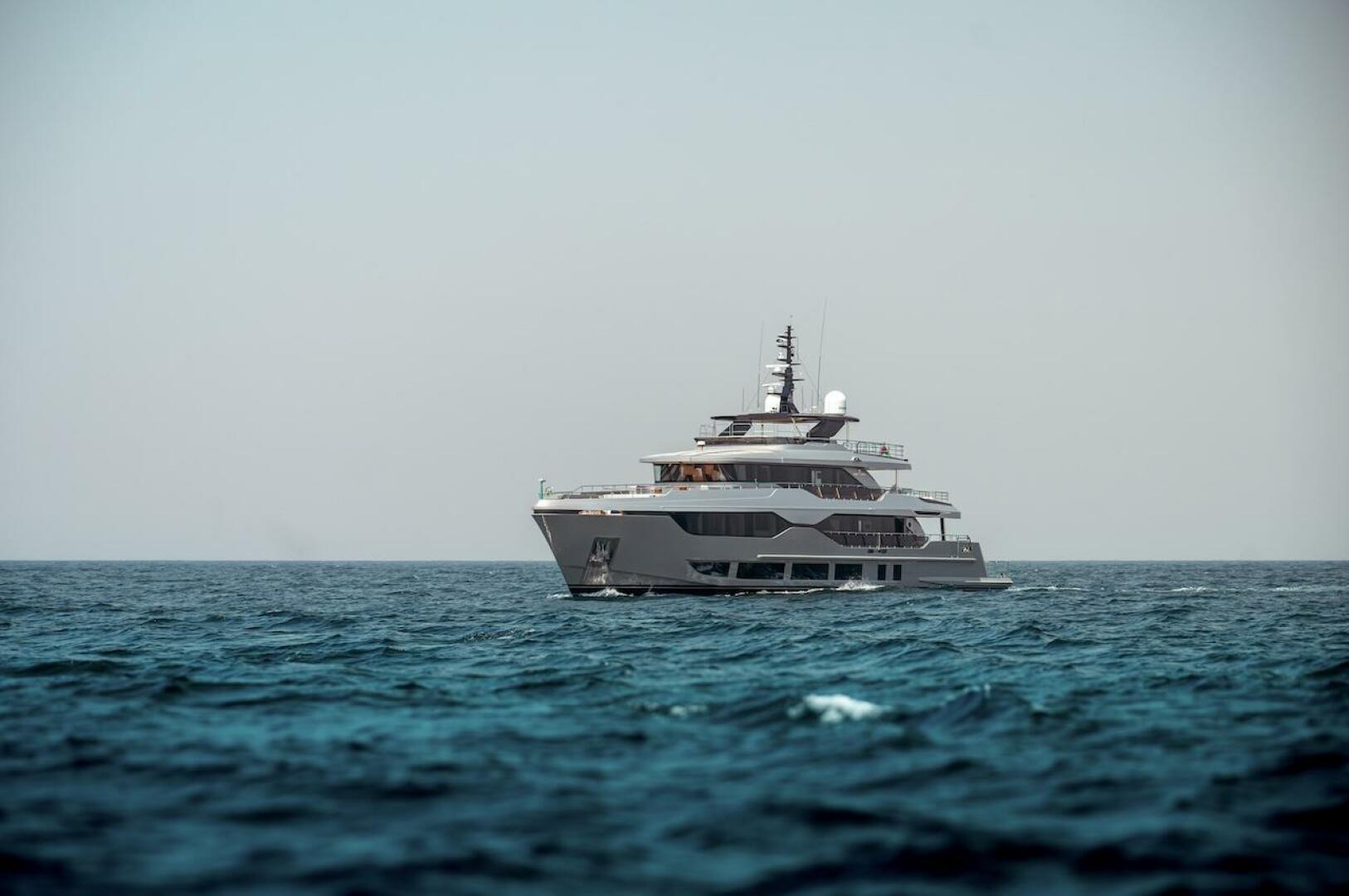 Majesty Yachts-120 2025-Fractional Ownership Available Stuart-Florida-United States-Luxury Majesty 120 yacht cruising on open sea, 2025 model.-4947517 | Thumbnail